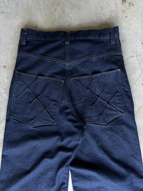 SCALES RAW DENIM DOUBLE KNEES